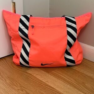 Nike Neon Pink Track Tote Bag